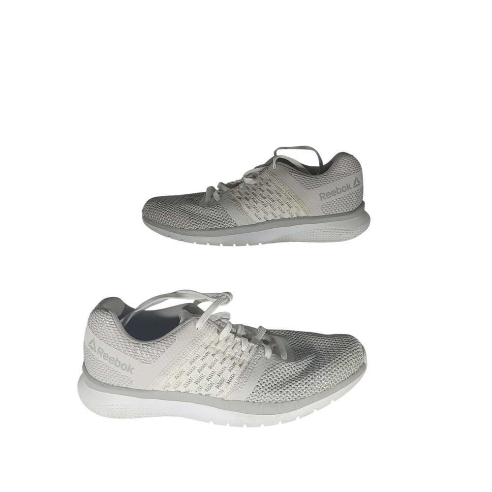 Reebok Astroride Run Edge 8.5 White Grey Running Sneakers CN2031 Athleisure
